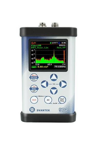 SVAN 974 – Medidor de Vibração e Analisador FFT
