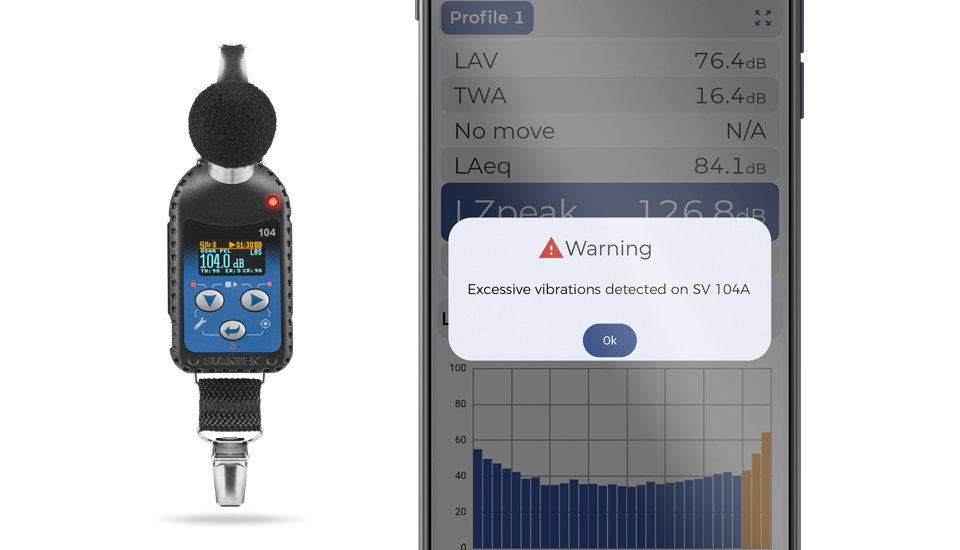 Sensor de vibraciones incorporado