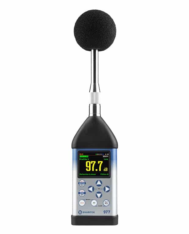 SV 977 클래스 1 소음 및 진동 레벨측정기