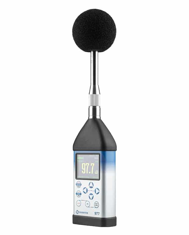 SV 977 – Medidor de ruidos e vibrações Classe 1