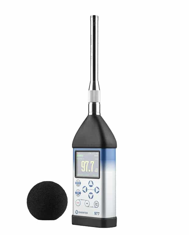 SV 977 – Medidor de nivel de ruido y vibraciones de Clase 1