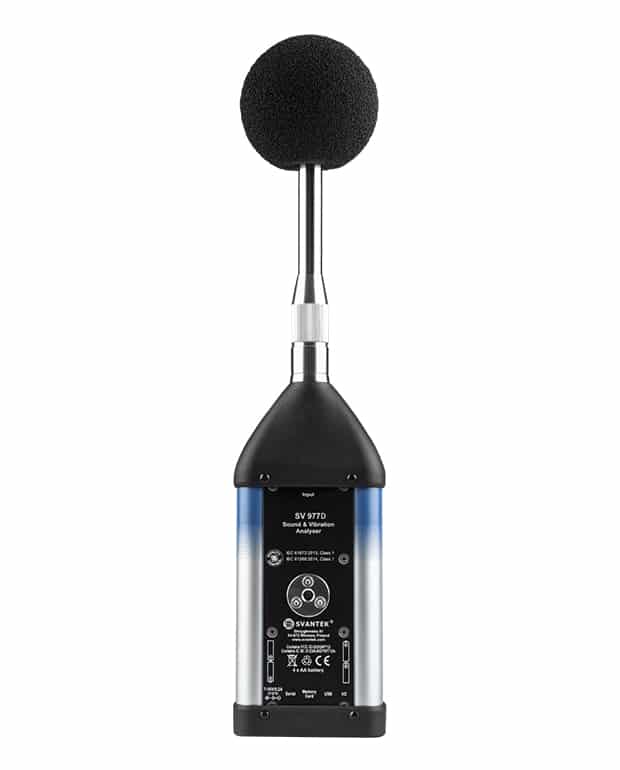 SV 977 – Sonómetro clase 1 y Medidor de nivel de vibración