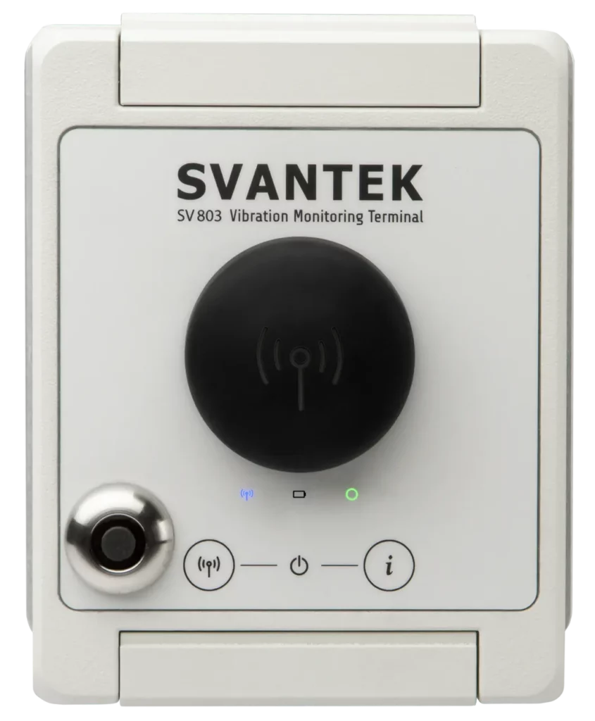 wireless vibration monitor 803 svantek