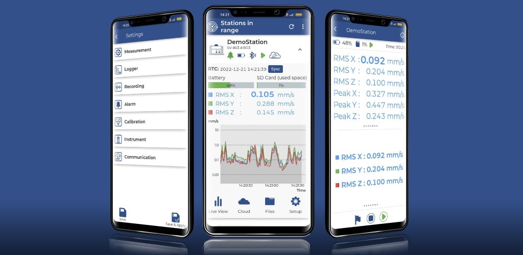 Svantek's new mobile app for sound and vibration meters offers live results, SvanNET connectivity, file downloads, and more from your phone.