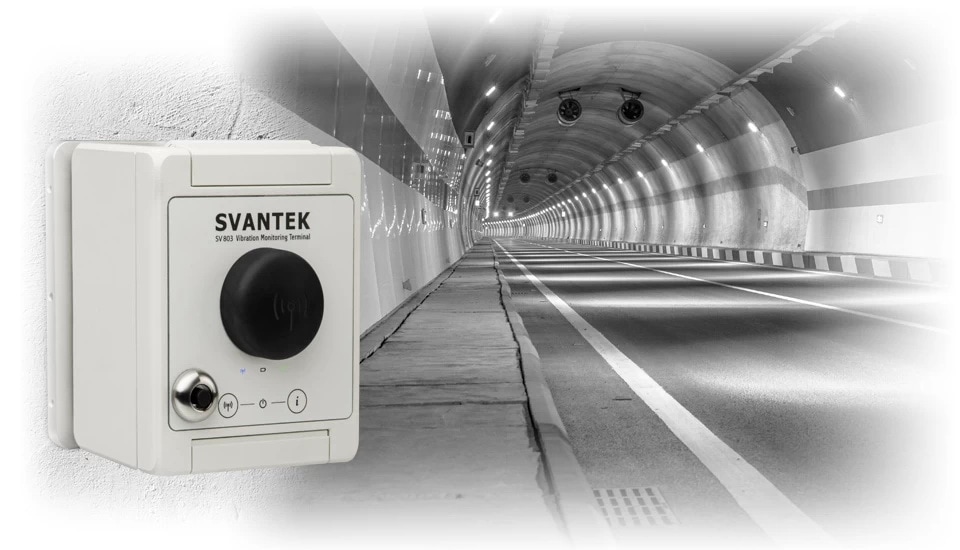 Wireless Vibration Monitor, Svantek Monitoring System