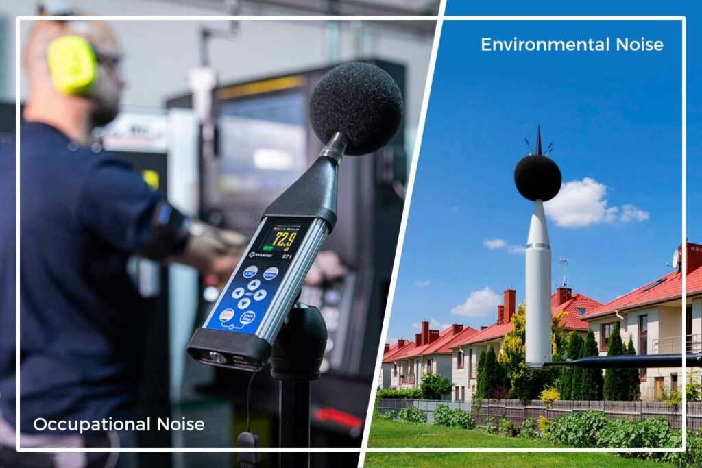 How is an integrating sound level meter used in noise measurement​
