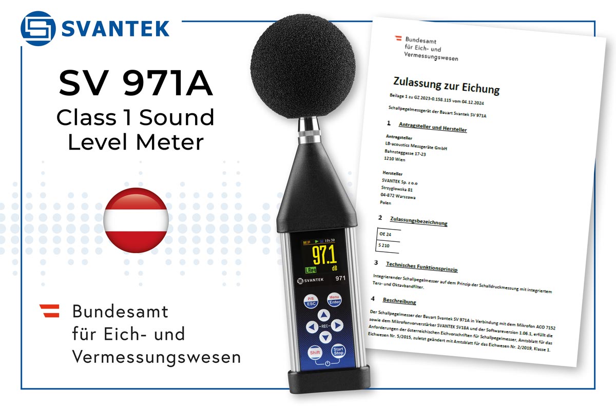 Type Approval for SV971A in Austria