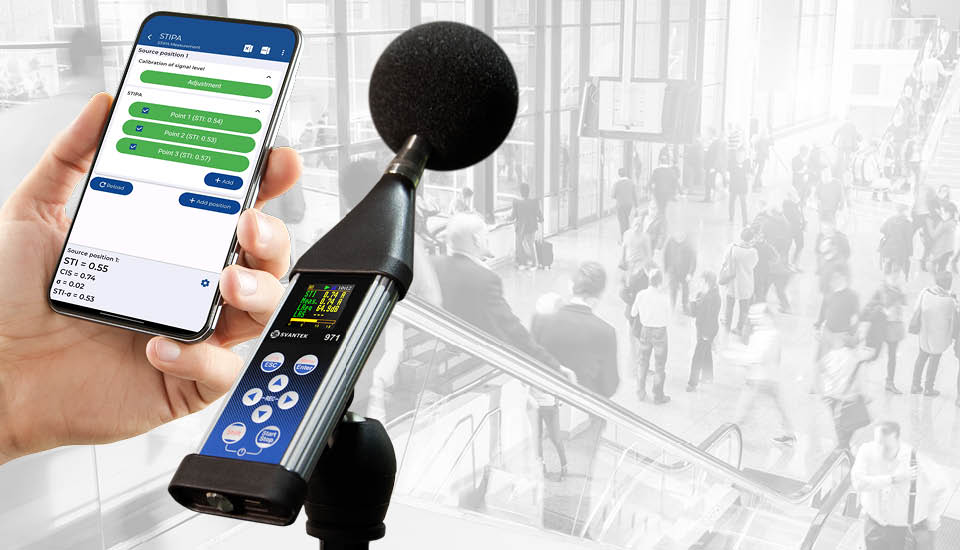 STIPA Voice Level Meter
