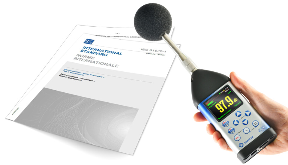 SVAN979 Class 1 Sound Level Meter and Analyser SVANTEK