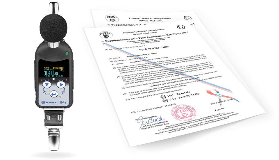 SV104BIS Intrinsic Safety for Hazardous Environments SVANTEK
