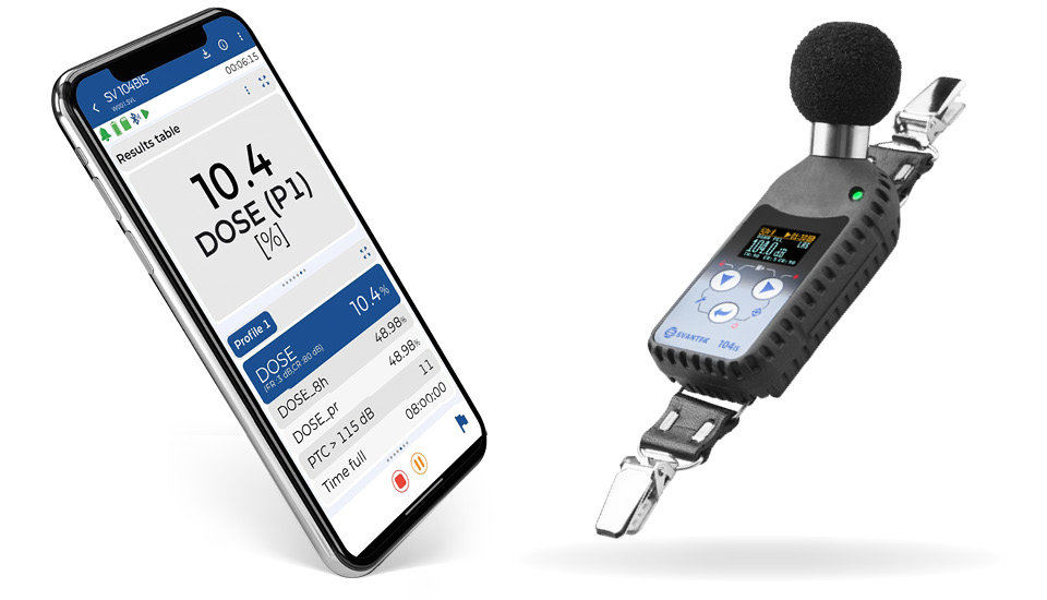 SV104BIS Mobile app support SVANTEK