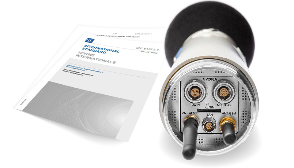 SV200A All-in-One Noise Monitoring Comprehensive measurement for demanding environments SVANTEK