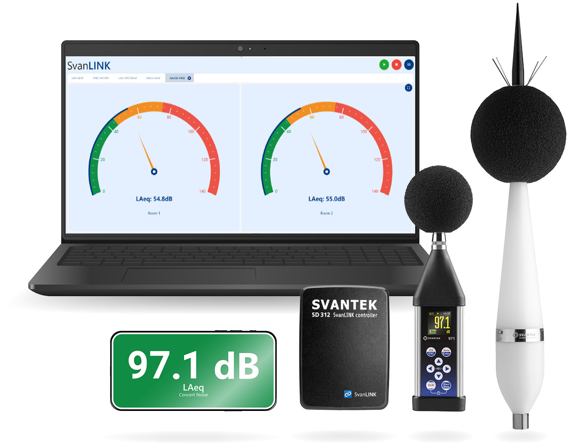 SvanLINK highlights SV971A SV303 SD312 SVANTEK