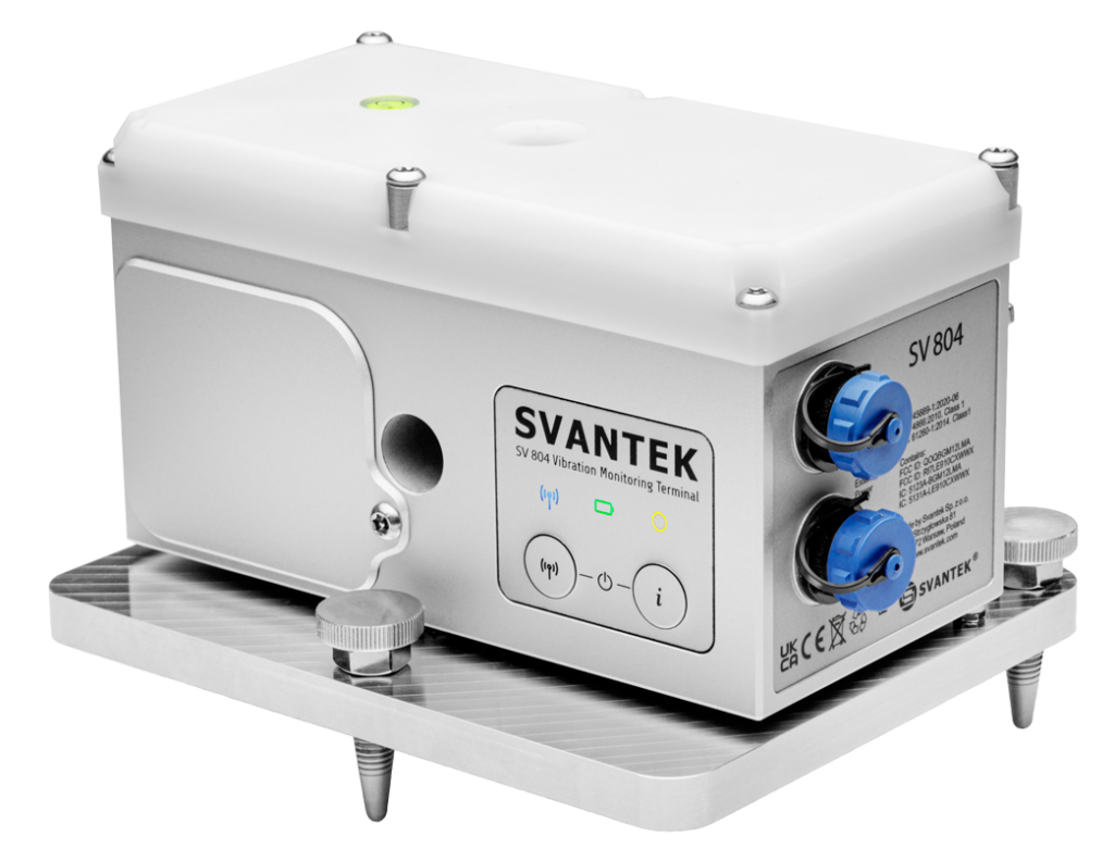 SV 804 triaxal Vibration monitor