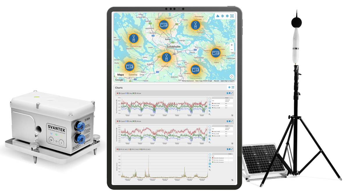 SVANTEK monitoring solution overview