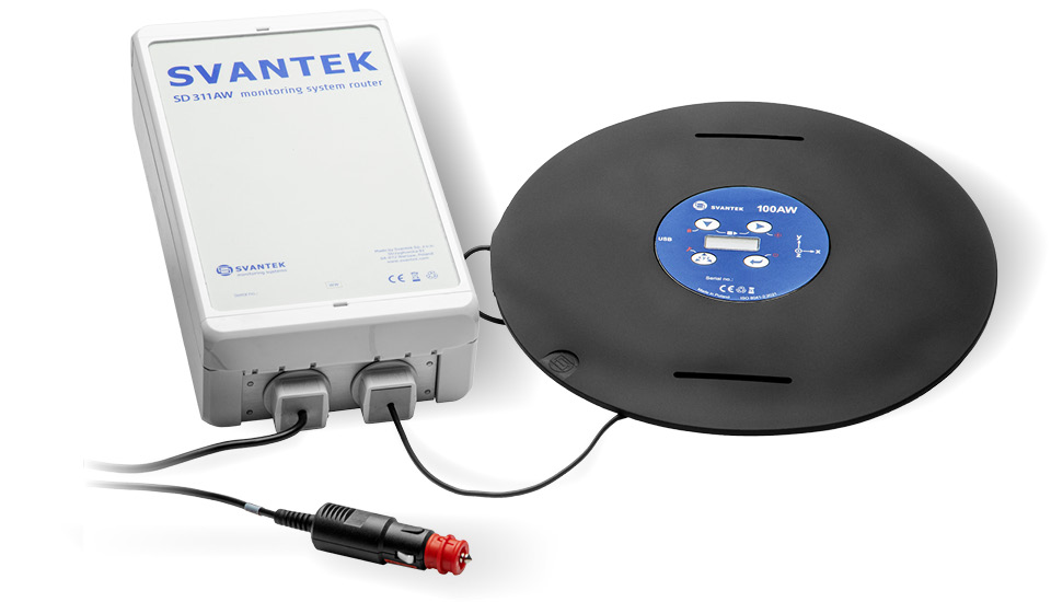 SV130 Wired Reliability SVANTEK Sound and Vibration Whole-Body Vibration Remote Dosimetry Set