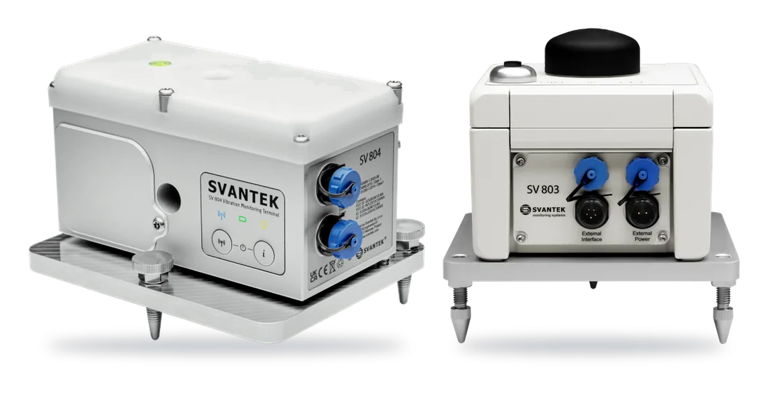 SV 804 and SV 803 vibration monitors